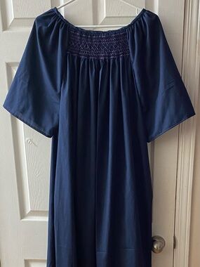 Smocked Gown